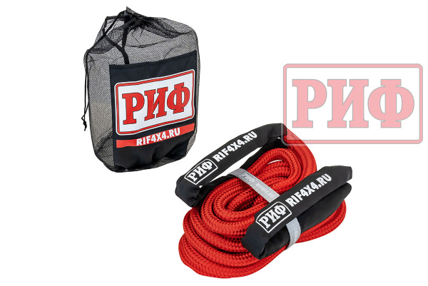 Трос динамический рывковый РИФ 9 т/9 м Трос динамический рывковый РИФ 9 т/9 м
