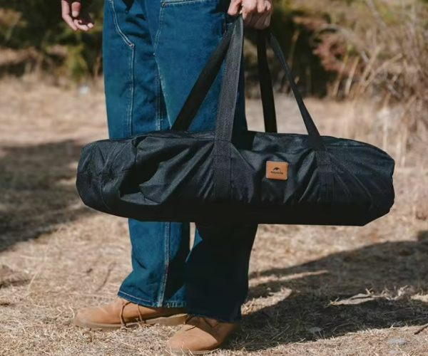 5 Стол туристический Naturehike складной, 86х60х44 см, с Х-образными ножками, бежевый