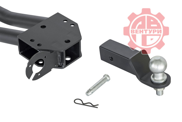 Фаркоп усиленный с квадратом под лебедку Lada 4x4 Нива, кроме Урбан (все г.в)