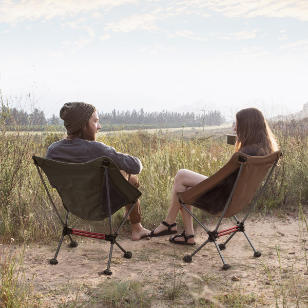 Кресло туристическое Naturehike Stellaluna L01 складное, 41х31х71 см, до 120 кг, оранжевое