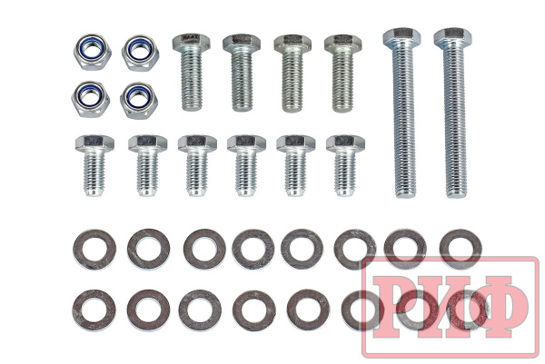 Бампер РИФ силовой передний УАЗ Патриот 2015+ с защитой рулевых тяг стандарт