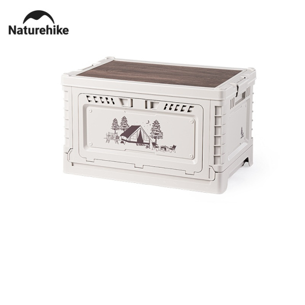 Ящик туристический Naturehike 50 л, трансформер, со столешницей, бежевый Ящик туристический Naturehike 50 л, трансформер, со столешницей, бежевый