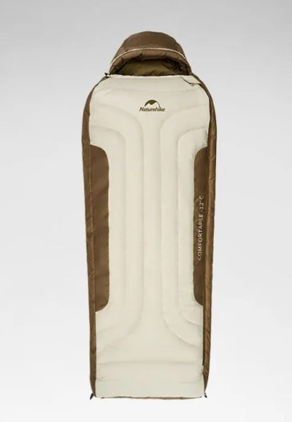 Мешок спальный Naturehike XR1500, 226х85 см, (правый) (ТК: -25C), красный