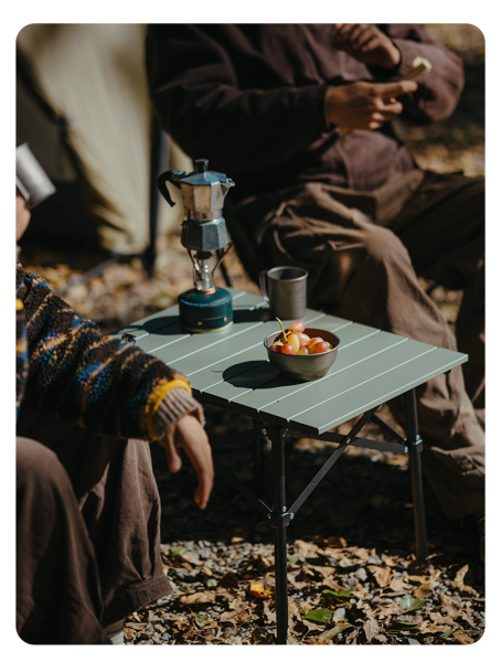 Стол туристический Naturehike Yamami Y01 складной, 52х37,5х41 см, зеленый