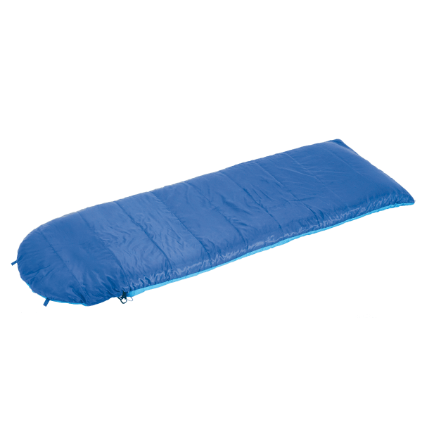 Мешок спальный BTrace Duvet (Правый, Серый/Синий), (ТК: 0C)