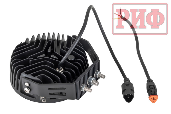 Светодиодная фара комбинированного света РИФ 178 мм 80W LED