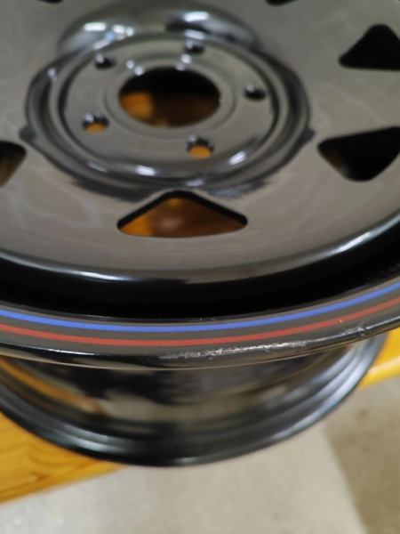 Диск усиленный JEEP стальной черный 5х127 8xR17 d75 ET+30 (треуг. мелкий) (уценка)