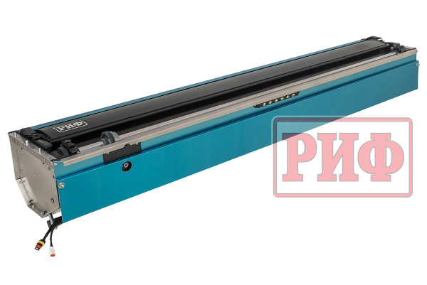 Крышка кузова РИФ для JAC T6/T8  Sollers ST6/ST8, роллета раздвижная с электроприводом 1538х1599 мм, алюминиевая, черная