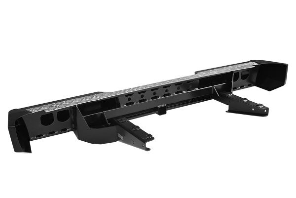 Бампер РИФ силовой задний для ГАЗ Соболь с квадратом под фаркоп стандарт