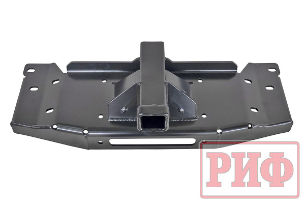 Фаркоп РИФ передний (переходник) с площадкой под лебёдку в штатный бампер УАЗ Патриот 2015+ Фаркоп РИФ передний (переходник) с площадкой под лебёдку в штатный бампер УАЗ Патриот 2015+