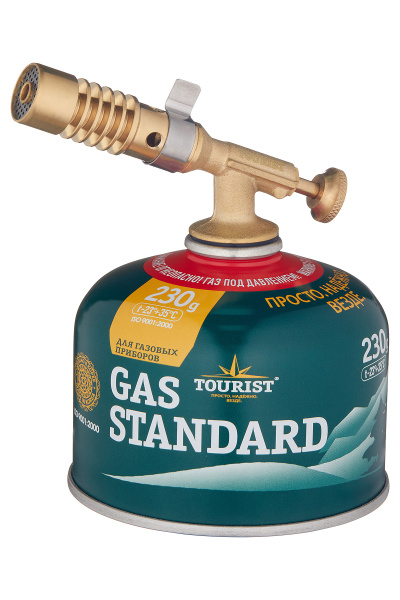 1 Резак газовый TOURIST METALLICA цельнометаллический корпус, на резьбовой баллон 1 Резак газовый TOURIST METALLICA цельнометаллический корпус, на резьбовой баллон