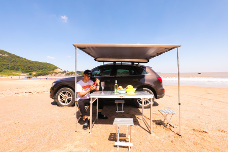 Маркиза автомобильная РИФ 2х2,5 м, цвет песочный