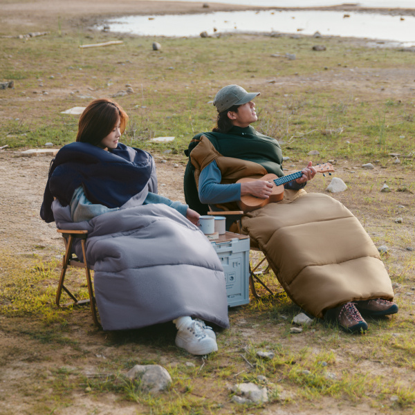 Мешок спальный Naturehike Sunny Day PL02 U250, (190+30)х80 см, (правый) (ТК: +8C), коричнево-зеленый