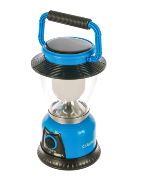 Фонарь кемпинговый "СИБИРСКИЙ СЛЕДОПЫТ- Неон", 4L, солнечные батареи, аккумулятор, 3хАА, USB, 220В,