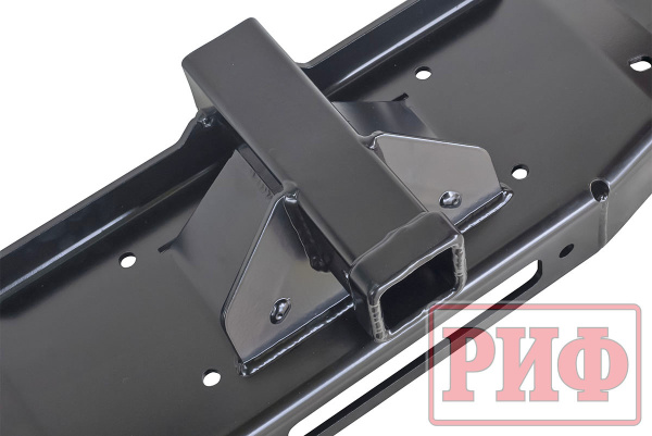 Фаркоп РИФ передний (переходник) с площадкой под лебёдку в штатный бампер УАЗ Патриот 2015+ Фаркоп РИФ передний (переходник) с площадкой под лебёдку в штатный бампер УАЗ Патриот 2015+