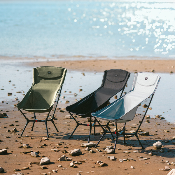 Кресло туристическое Naturehike Yamami YL01 складное, 81,5х56х99 см, до 140 кг, черное