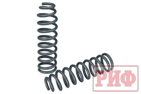 Пружины РИФ передние усиленные SsangYong Rexton 1, 2, XVT, Kyron лифт 30 мм +50 кг