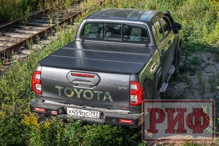 Крышка кузова для Toyota Hilux 2015+ трёхсекционная