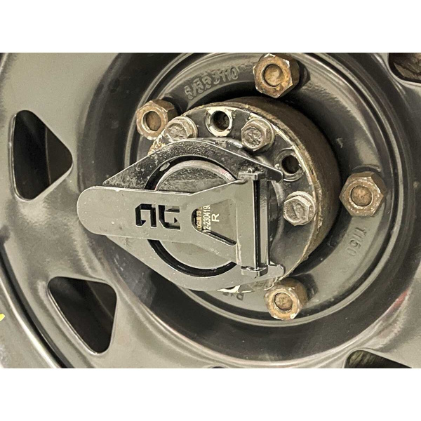 Муфты (хабы мини) УАЗ включения переднего моста ручные V2.0 с фиксатором крышки и ключом