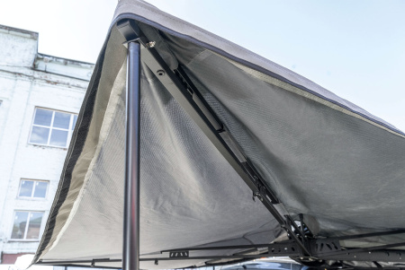 Маркиза автомобильная РИФ безопорная, веерная 2,3х2 м (правая)