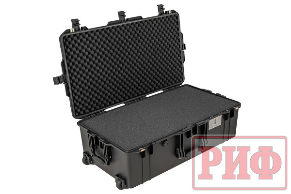 3 Кейс защитный ударопрочный РИФ 828х467х280 мм IP67 на колесах с телескопической ручкой