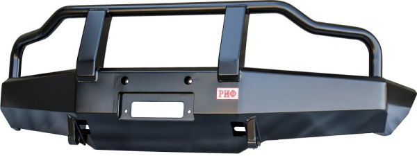 Бампер РИФ силовой передний Tagaz Tager с защитной дугой без доп. фар