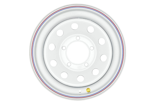 Диск усиленный Toyota Land Cruiser 100/105 стальной белый 5x150 8xR16 d113 ET-3