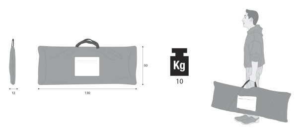 Тамбур к палатке AUTOHOME MAGGIOLINA AIRLANDER/AIRTOP, высота до 220 см