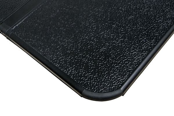 Крышка кузова Toyota Hilux Revo 2015+ трёхсекционная, алюминиевая, черная