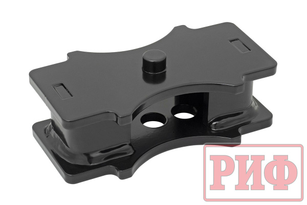 Проставка РИФ рессора-мост H=50 мм (отв. D13) Проставка РИФ рессора-мост H=50 мм (отв. D13)