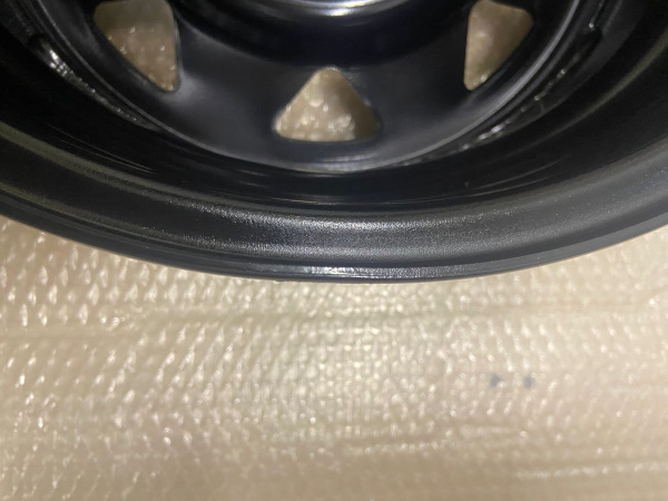 Диск усиленный УАЗ стальной черный 5x139,7 7xR15 d110 ET+25 (треугольник мелкий)