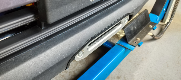 Площадка РИФ под лебёдку в штатный бампер Haval H5 2023+