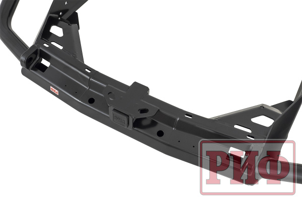 Бампер РИФ силовой задний Haval H5 2019-2021 c квадратом под фаркоп