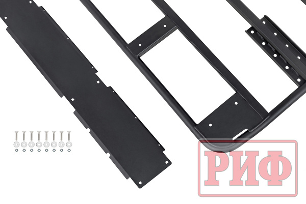 Багажник РИФ экспедиционный Nissan Navara D40 (без штатных рейлингов)