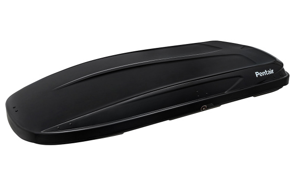 Бокс автомобильный на крышу Pentair RESORT 380 л черный глянец, двусторонний