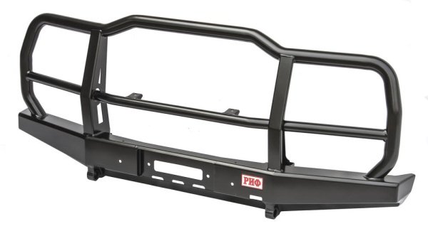 Бампер РИФ передний УАЗ Hunter универсальный усиленный с кенгурином