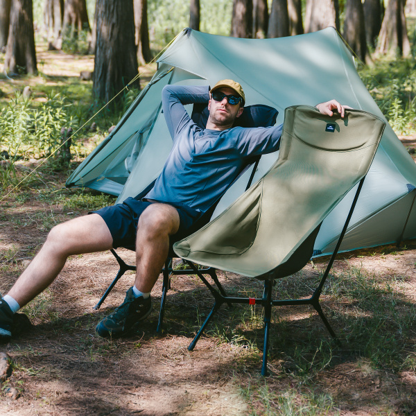 Кресло туристическое Naturehike Yamami YL01 складное, 81,5х56х99 см, до 140 кг, черное