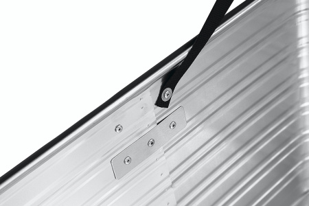 Ящик алюминиевый РИФ усиленный с замком 782х585х412 мм (ДхШхВ)