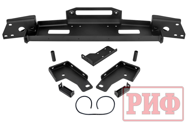 Площадка РИФ под лебёдку в штатный бампер JAC T8, SOLLERS ST8