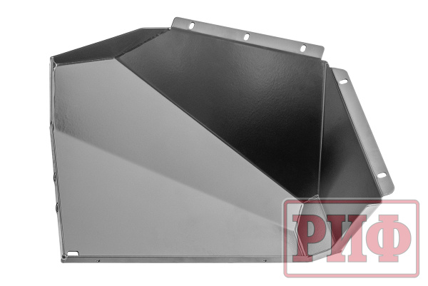 Бампер РИФ силовой передний Mitsubishi Pajero Sport 2015-2020 под доп. фары