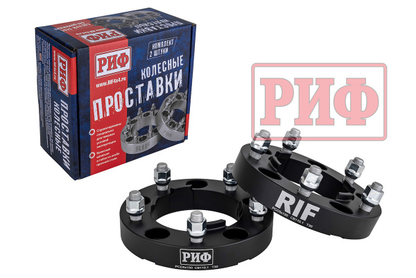Проставки колёсные РИФ 5x150, центр. отв. 110,1 мм, толщ. 30 мм, 14x1,5 TLC 200 (2 шт.)