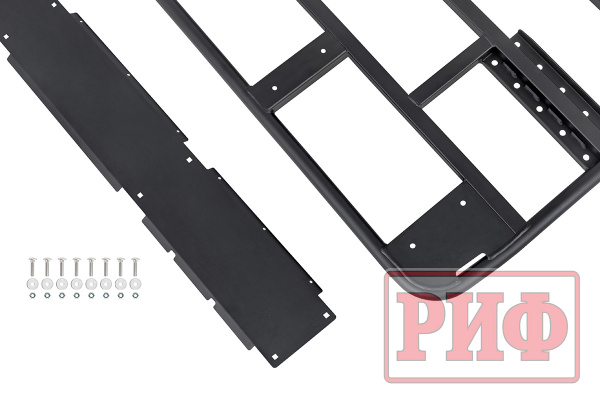 Багажник (платформа без крепежа) РИФ 1200x1400 мм пикапы, Нива (4 опор.)