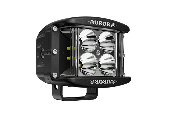 Светодиодные фары дальнего света AURORA 102x76 мм 40W (комплект 2 шт)
