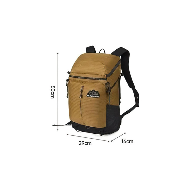 Рюкзак туристический Naturehike Helium Series 25 л, коричневый
