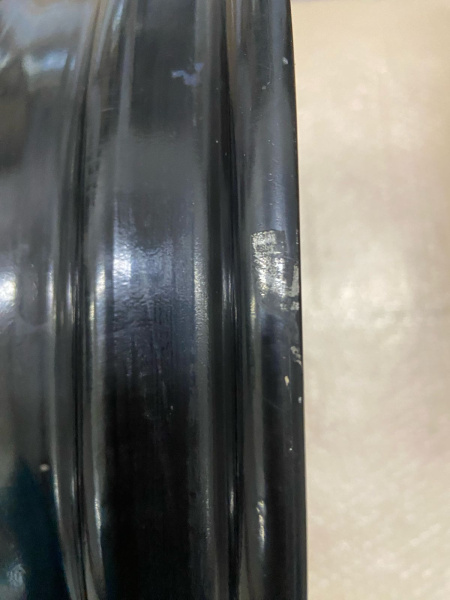 Диск усиленный Тойота Ниссан стальной черный 6x139,7 8xR16 d110 ET+30 (треуг. мелкий) (уценка)