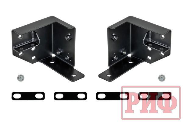 Бампер РИФ силовой задний УАЗ Хантер с фонарями, калиткой, возмож. установ. фаркопа, лифт 65 мм