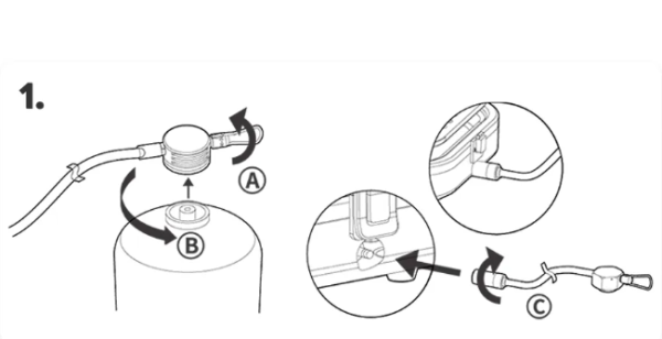 11 Плита газовая Naturehike, портативная, двойная, складная