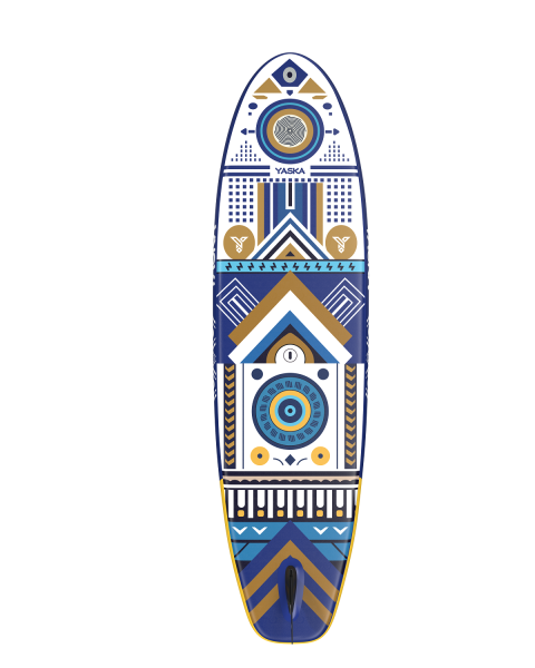 Сапборд надувной YASKA AMULET 335x88x15 см (этнический синий)