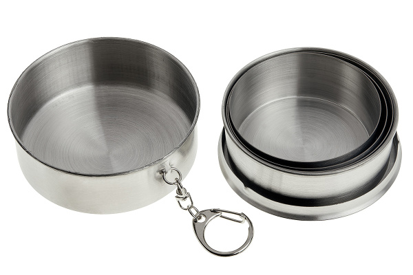 Стакан складной TOURIST,"Дружба" 250 мл, нержавенющая сталь